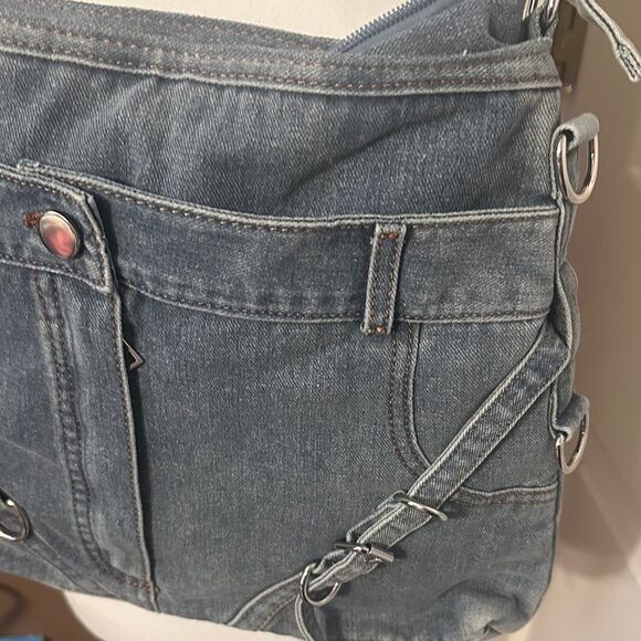 Denim Stylish Blue Women's purse NWOT - Picture 3 of 12